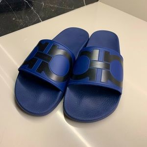 Salvatore Ferragamo rubber slides